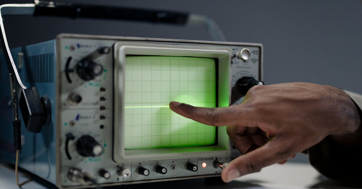 Digital oscilloscope for electronics debugging